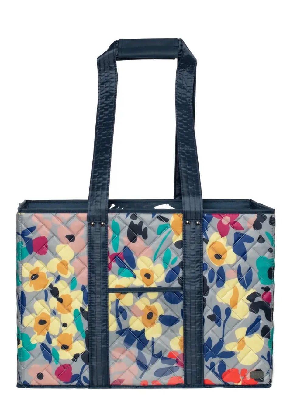 Lug Gallop XL Carryall Quilted Collapsible Storage Tote – Wildflower Multi